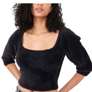 Free People - Black sweater NWT